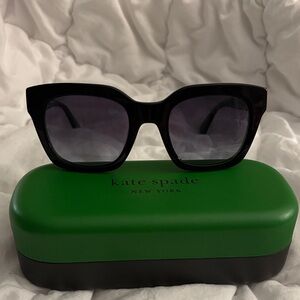 Kate Spade Black Square Sunglasses